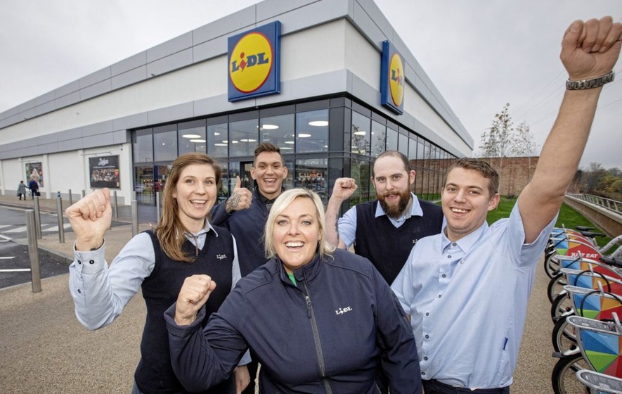 La chaîne de magasins Lidl lance un avis pour différents secteurs en France